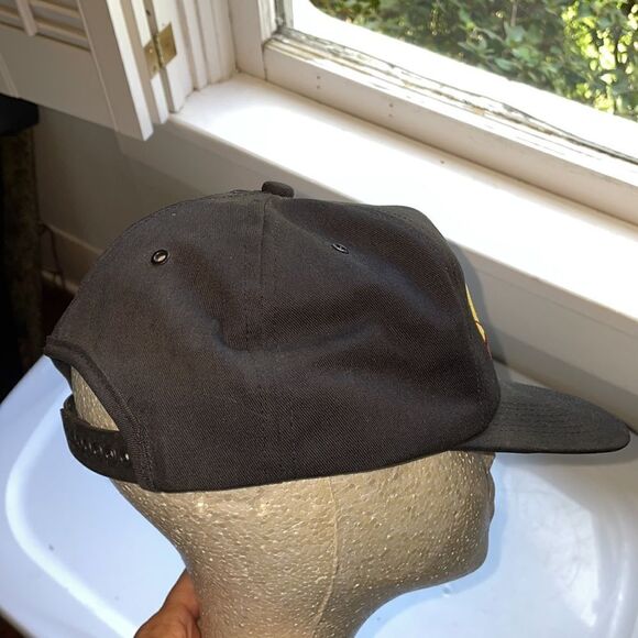 Vtg 2000 Classic Chevy Winter National 8th Annual black snap back souvenir cap - Picture 5 of 7